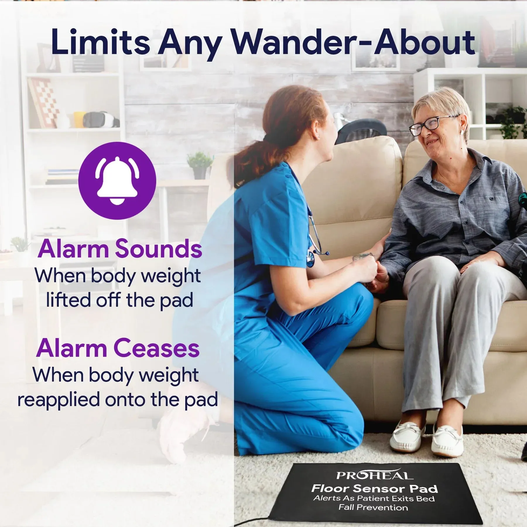 Elderly Monitoring Floor Sensor Pad
