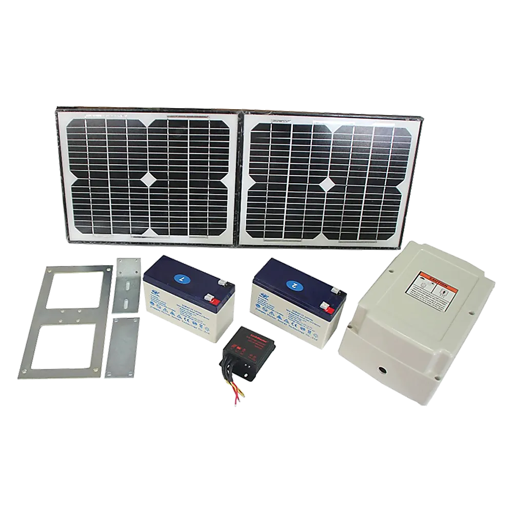 Energy-Smart 1200KG Solar Powered Gate Opener with Remotes