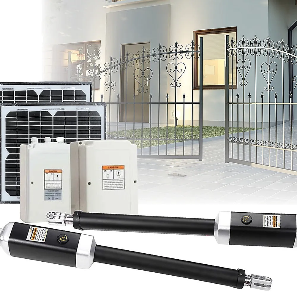 Energy-Smart 1200KG Solar Powered Gate Opener with Remotes