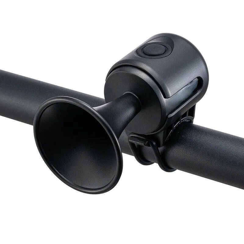 ESLNF Bike Bell Electronic Loud Horn ABS 120db Safety Electric Bell IPX4 Speaker Alarm Ring Bicycle Handlebar Warning Bell