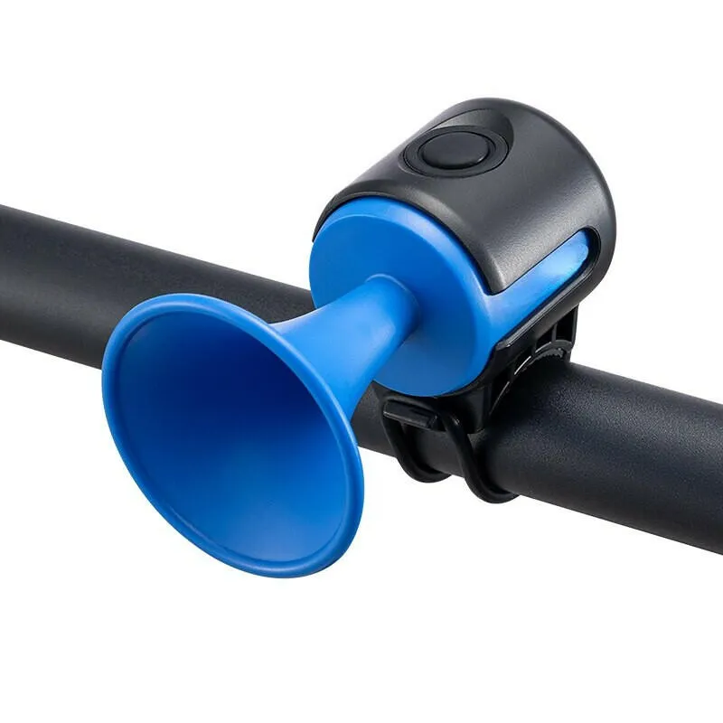 ESLNF Bike Bell Electronic Loud Horn ABS 120db Safety Electric Bell IPX4 Speaker Alarm Ring Bicycle Handlebar Warning Bell
