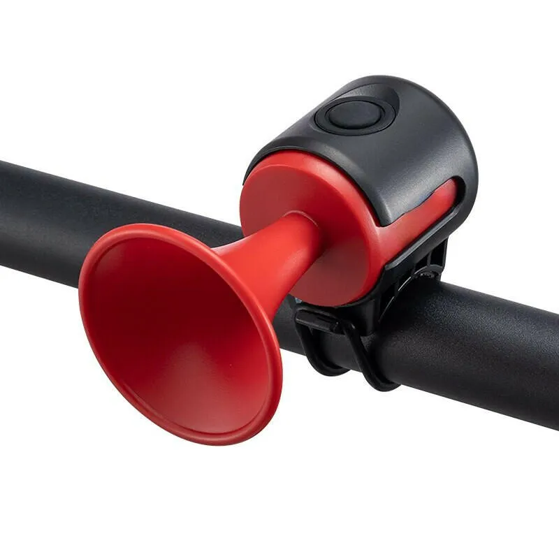 ESLNF Bike Bell Electronic Loud Horn ABS 120db Safety Electric Bell IPX4 Speaker Alarm Ring Bicycle Handlebar Warning Bell