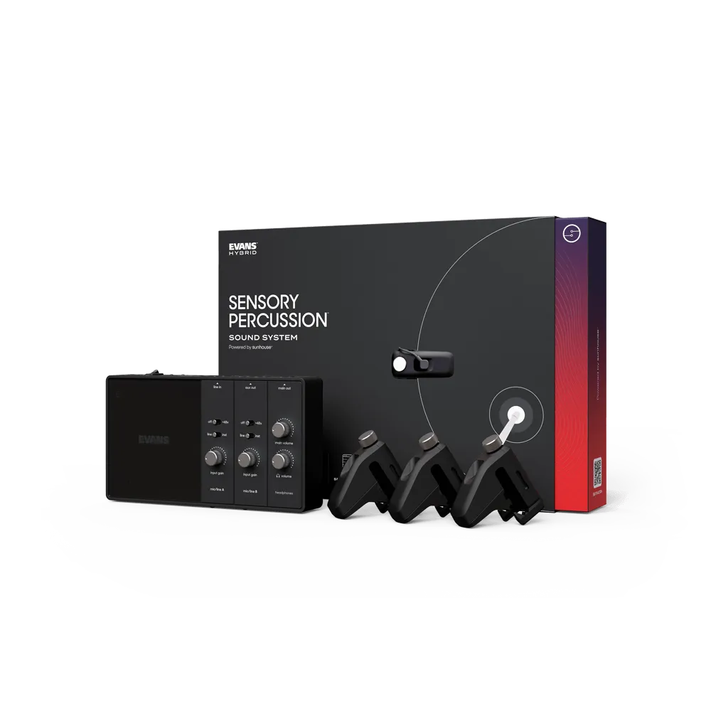 Evans EHSP-1 Hybrid Sensory Percussion Sound System Bundle