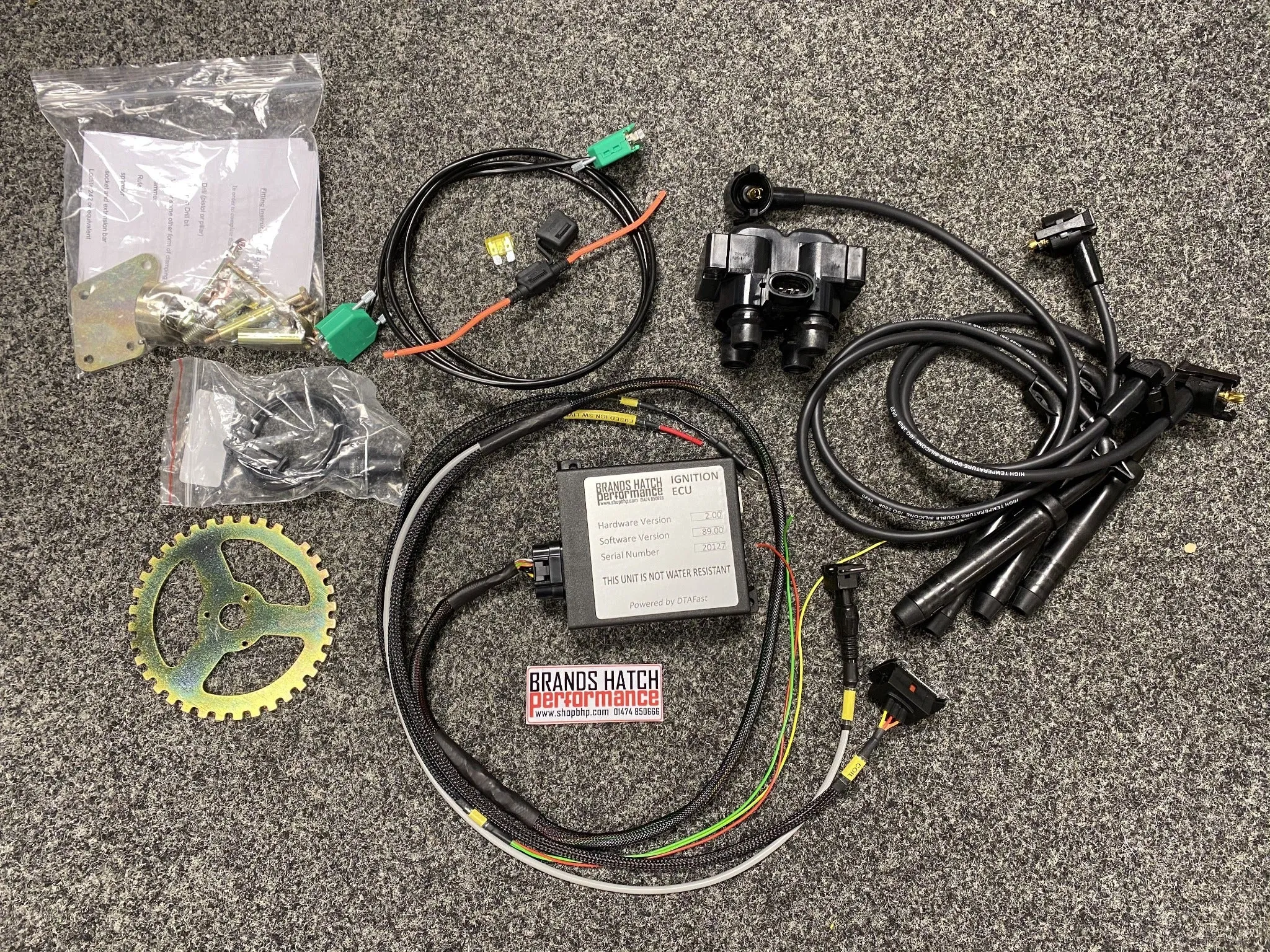 FORD CVH BHP Ignition Only ECU Trigger Kit & Coil Pack &  Loom Kit  - Bike Carbs & DCOES