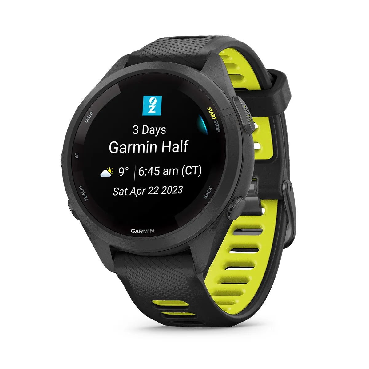 Forerunner® 265S Music - Black/Lime