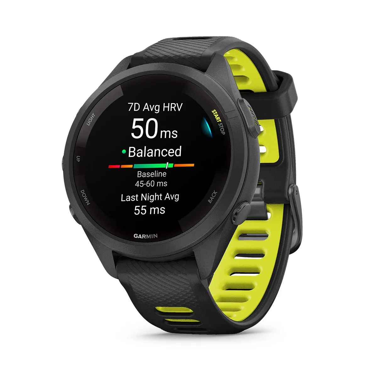 Forerunner® 265S Music - Black/Lime