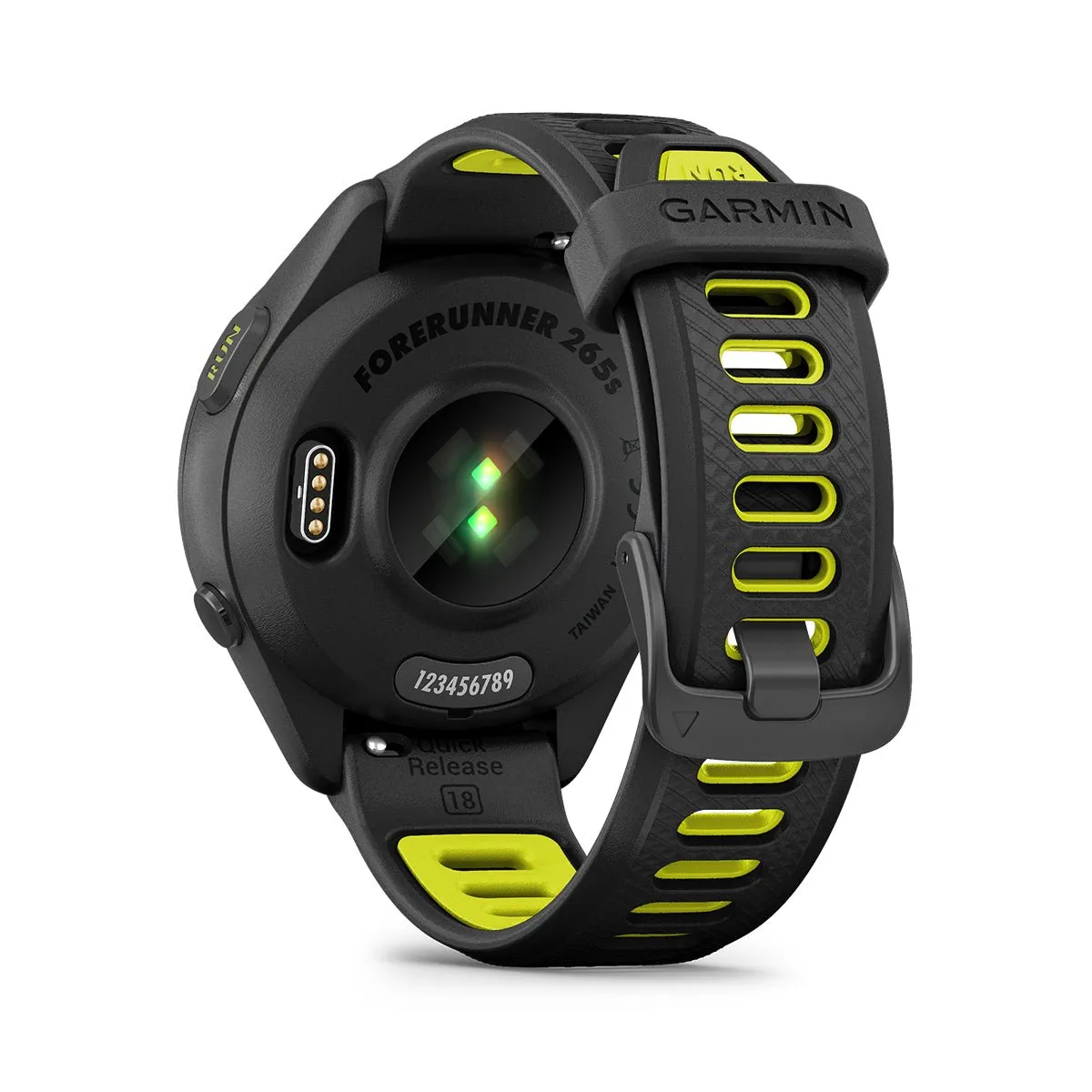 Forerunner® 265S Music - Black/Lime