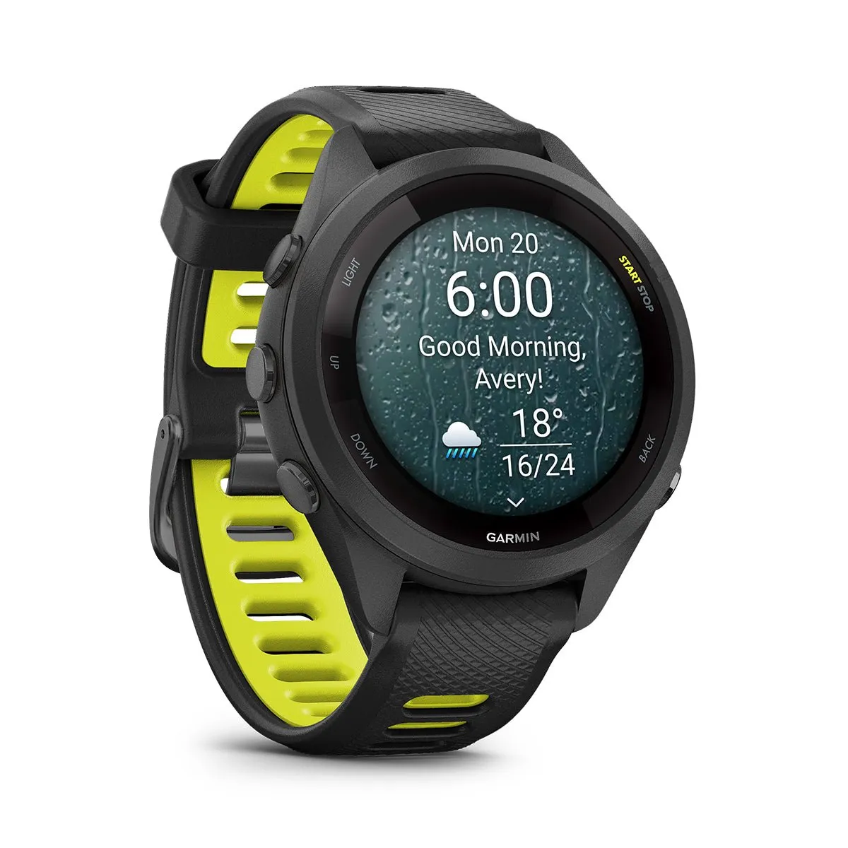 Forerunner® 265S Music - Black/Lime