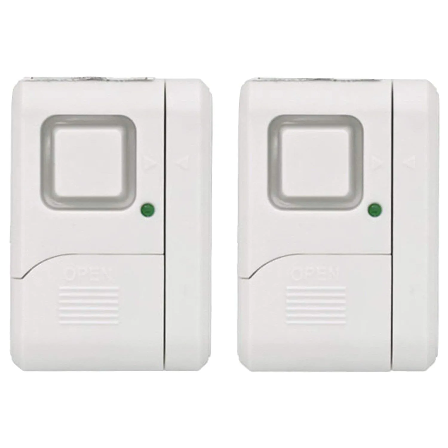 GE Personal Security Window/Door Alarm, 2-Pack, DIY Home Protection, Burglar Alert, Wireless Alarm, Off/Chime/Alarm, Easy Installation, Ideal for Home