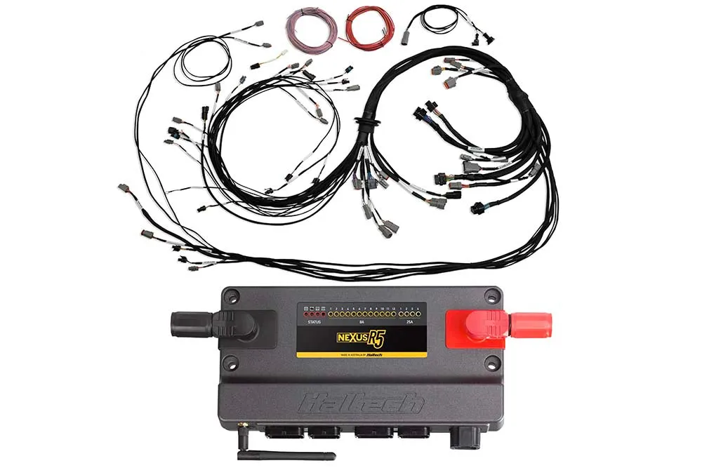 Haltech - Nexus R5 VCU V8 Terminated Harness