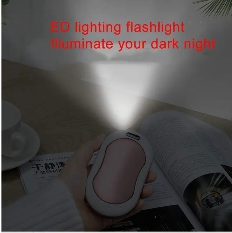 Hand Mini Pocket LED USB Rechargeable Heater With Mobile Power