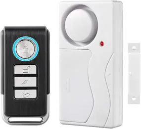 HENDUN Wireless Remote Door Alarm, Windows Open Alarms,Magnetic Security Sensor, Pool Door Alarm for Kids Safety, Alzheimer'S Apartment Alarm