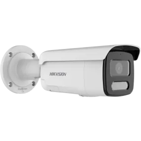 Hikvision DS-2CD2T87G2-LSU/SL 2.8mm 8 MP ColorVu Audio Alarm & Strobe Light Fixed Bullet Network Camera