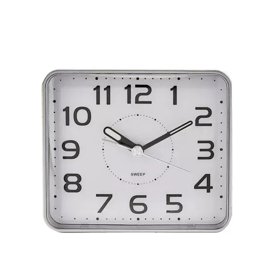 Hometime Black Alarm Clock - Dual Indicating Light System