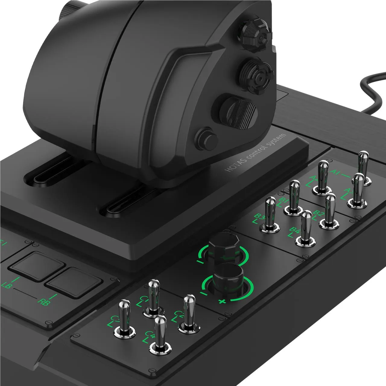 Hori HOTAS Flight Control System & Mount for PC (Windows 11/10