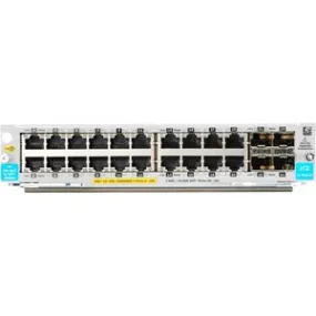 HPE 20-port 10/100/1000BASE-T PoE  / 4-port 1G/10GbE SFP  MACsec v3 zl2 Module
