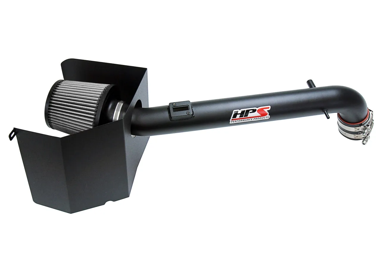 HPS Black Shortram Air Intake   Heat Shield for 2005-2022 Toyota Tacoma 2.7L
