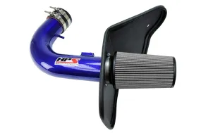 HPS Blue Shortram Air Intake   Heat Shield for 2010-2015 Chevrolet Camaro SS 6.2L V8