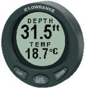 In-Dash Digital Depth And Temp Gauge