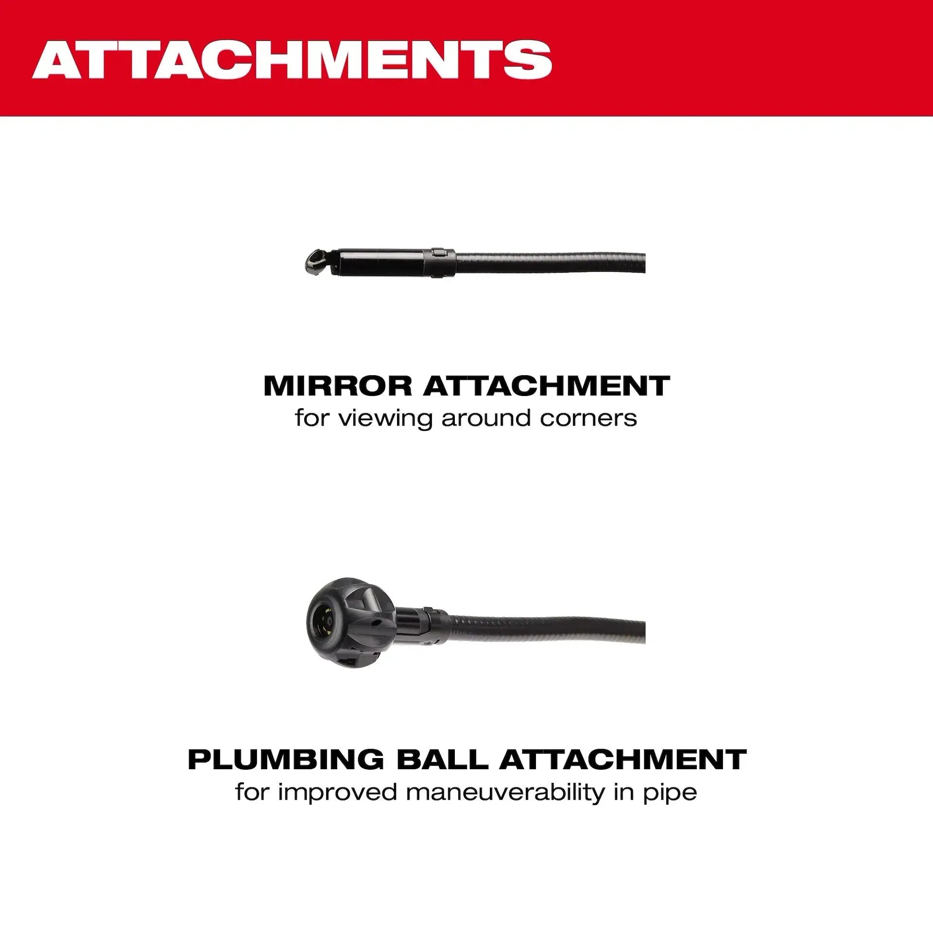 Inspection Camera - Milwaukee M-Spector™ 4’ Inspection Camera, 2319-20