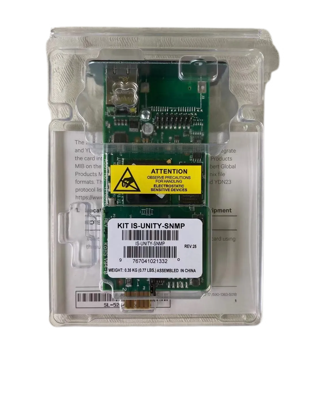 IS-Unity-SNMP Communications Card | Pex Parts