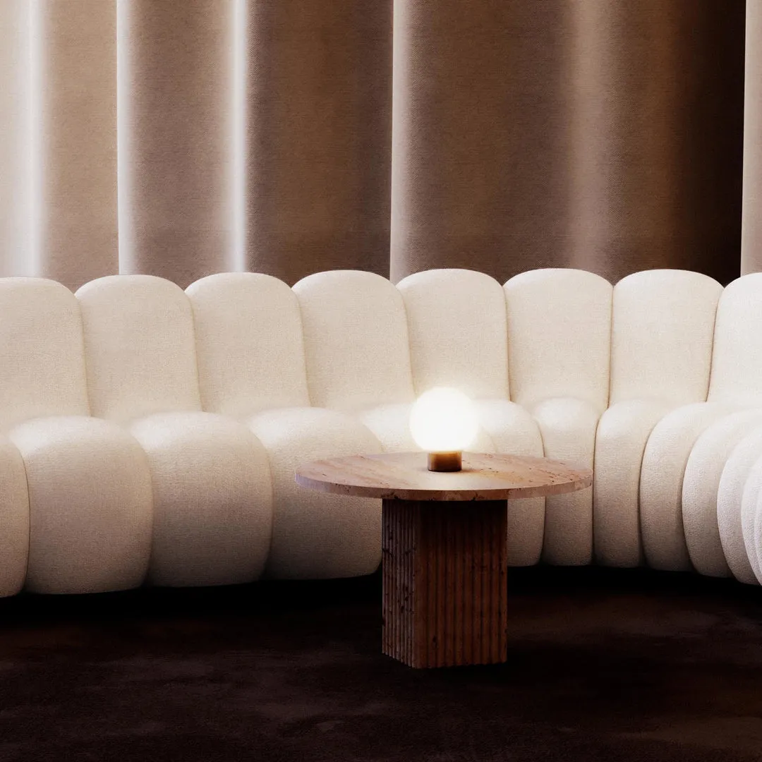 Jagger Dining Modular Sofa w/ Side Upholstery Cover - Segments