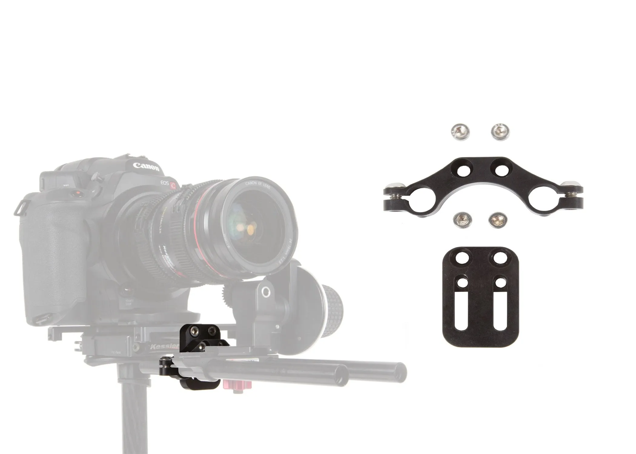 Kwik Stand 15mm Rod Adapter w/ Height Adjustment Bracket Kit