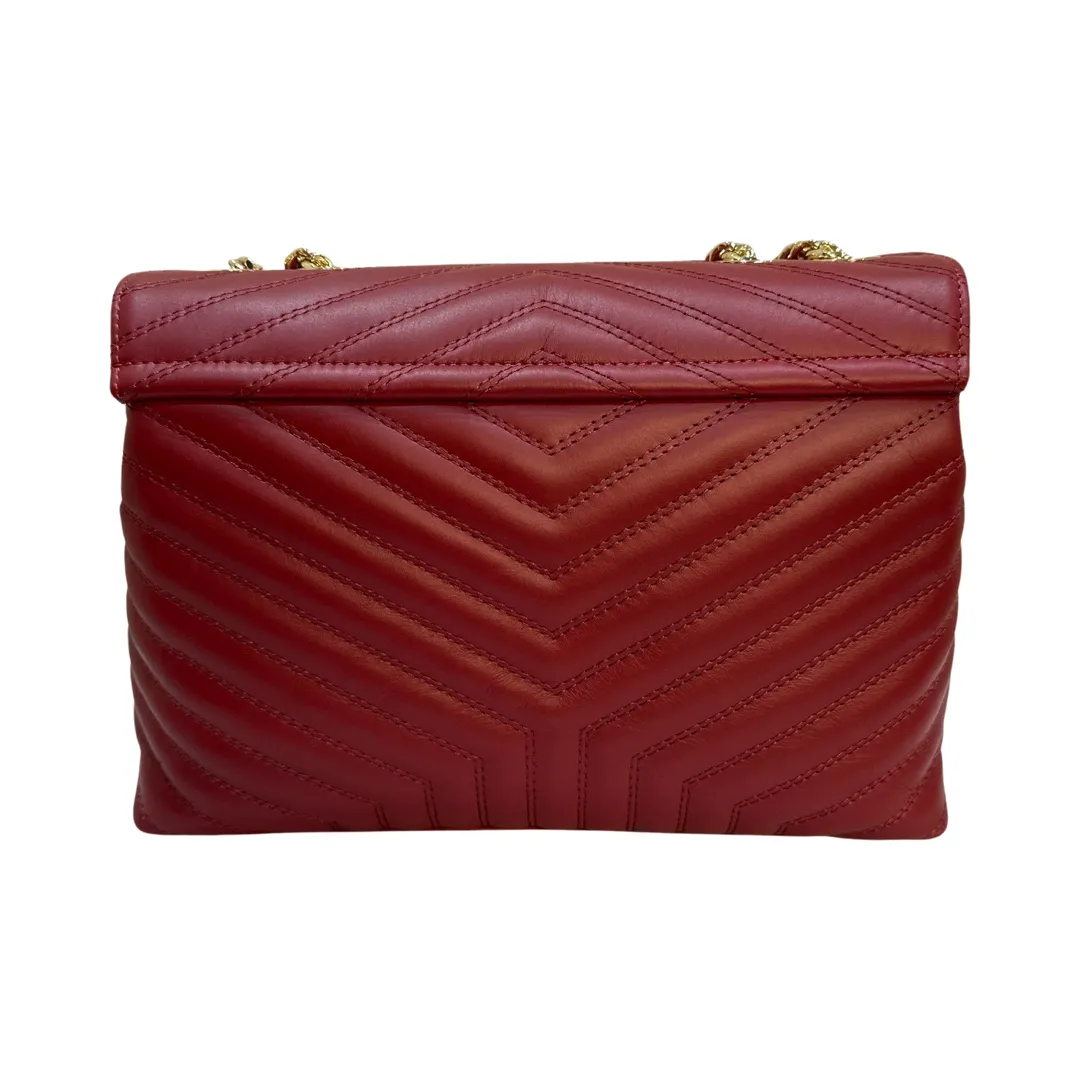 Large Sara Burglar Leather Crossbody Bag
