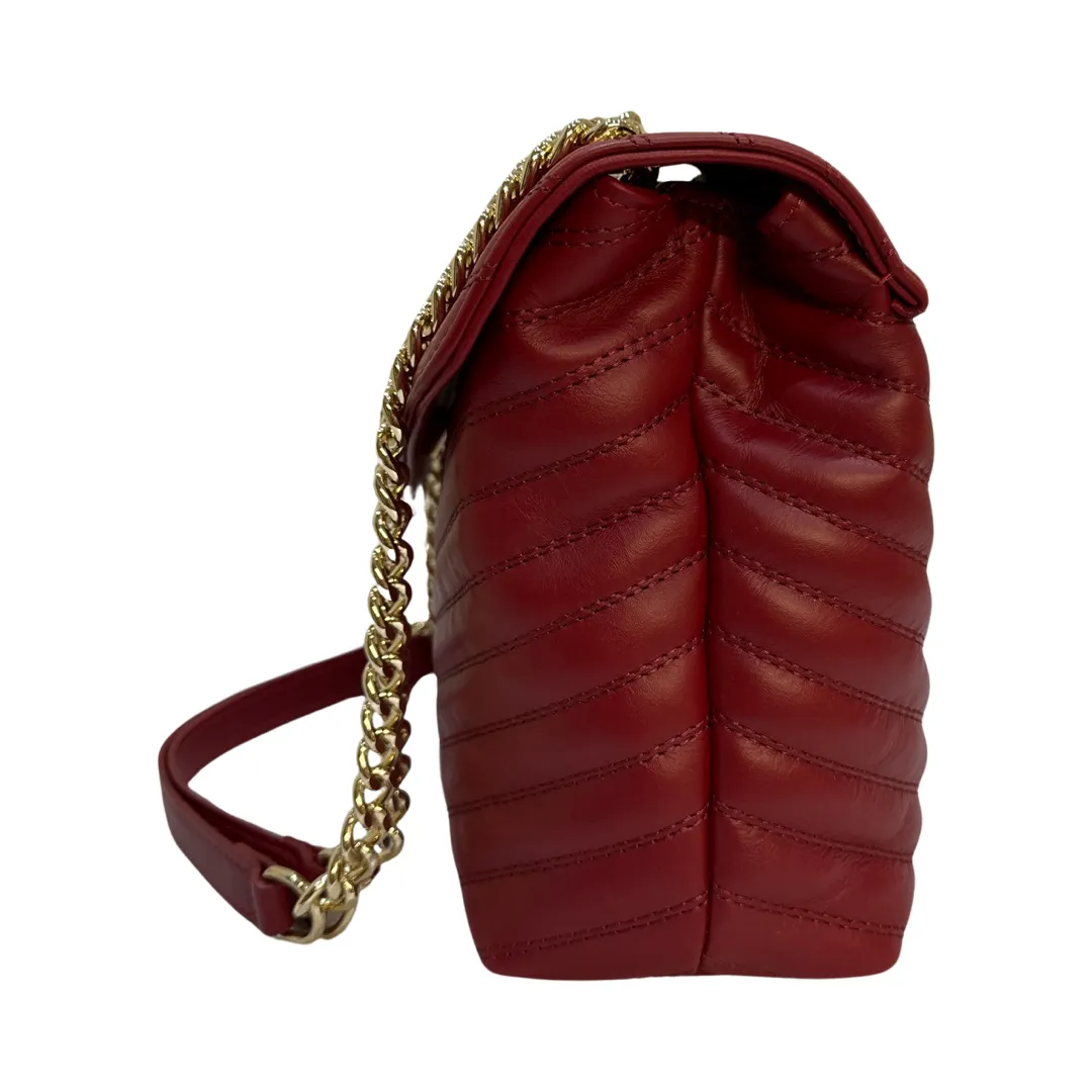 Large Sara Burglar Leather Crossbody Bag