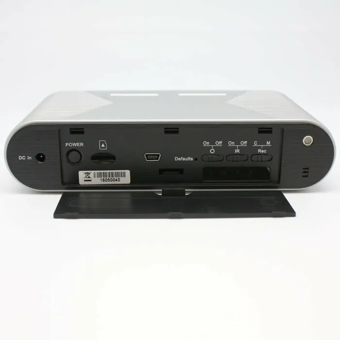 Lawmate™ PV-FM20 HDWI WiFi Desk Clock Hidden Camera with Built-In Motion Activated HD Camera and DVR