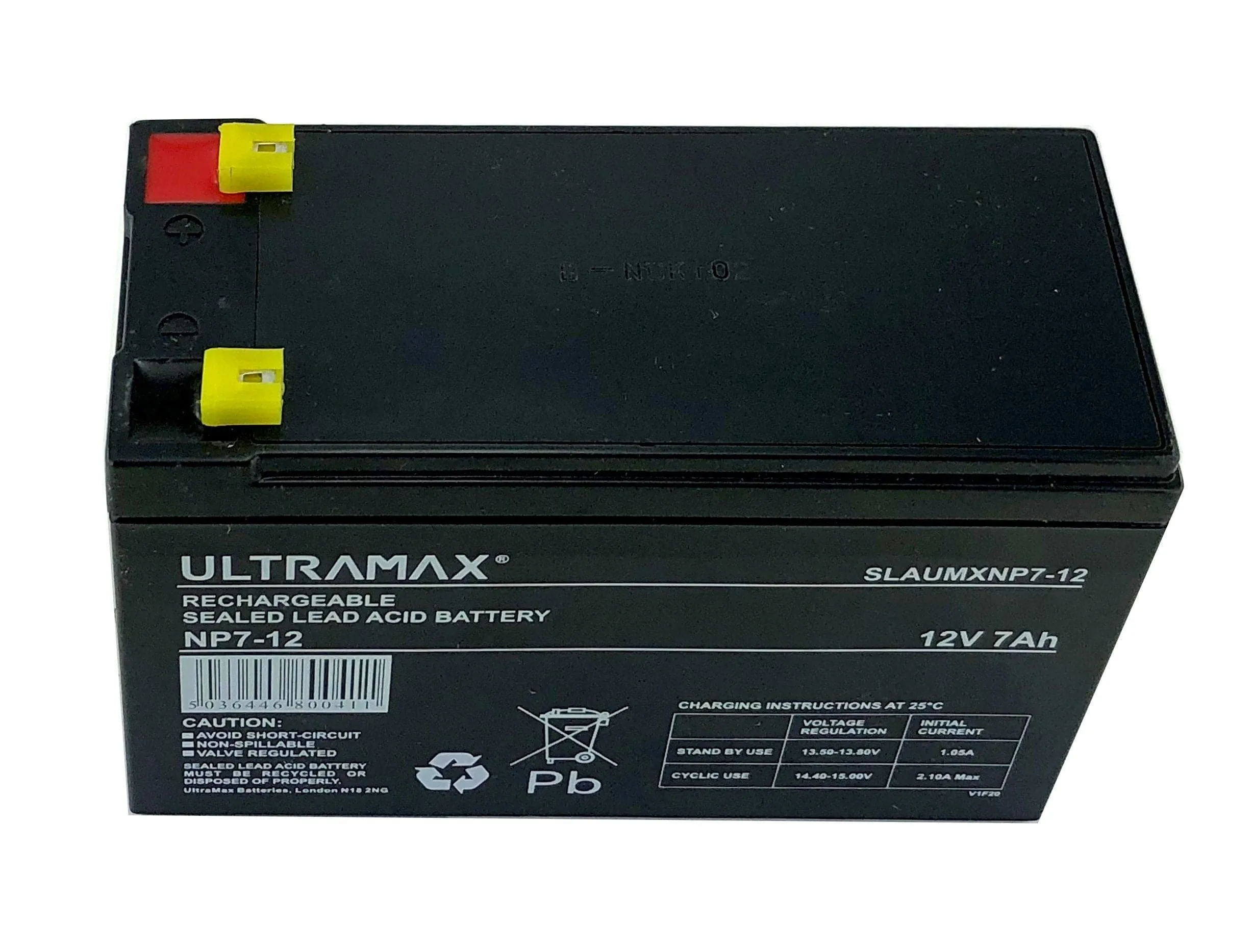 Maplin Plus NP7-12 12V 7AH 20HR Sealed Lead Acid Rechargeable Battery