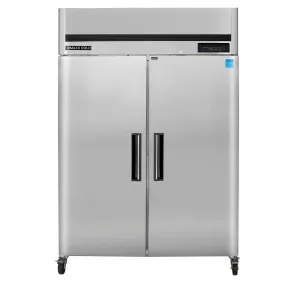 Maxx Cold - MCFT-49FDHC Double Door Reach-In Freezer, Top Mount, 54"W, 49 cu. ft. Storage Capacity, Energy Star Rated, in Stainless Steel