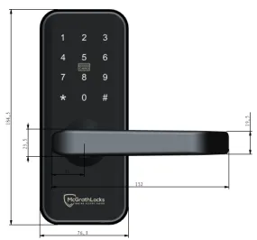 MCGRATH DISABILITY DIGITAL DOOR LOCK - MLDDDL