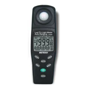 Metravi 1332A Lux Meter, up to 200,000 Lux