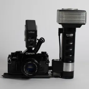 Metz 45 CT-1 Flash Gun and Mounting Bracket