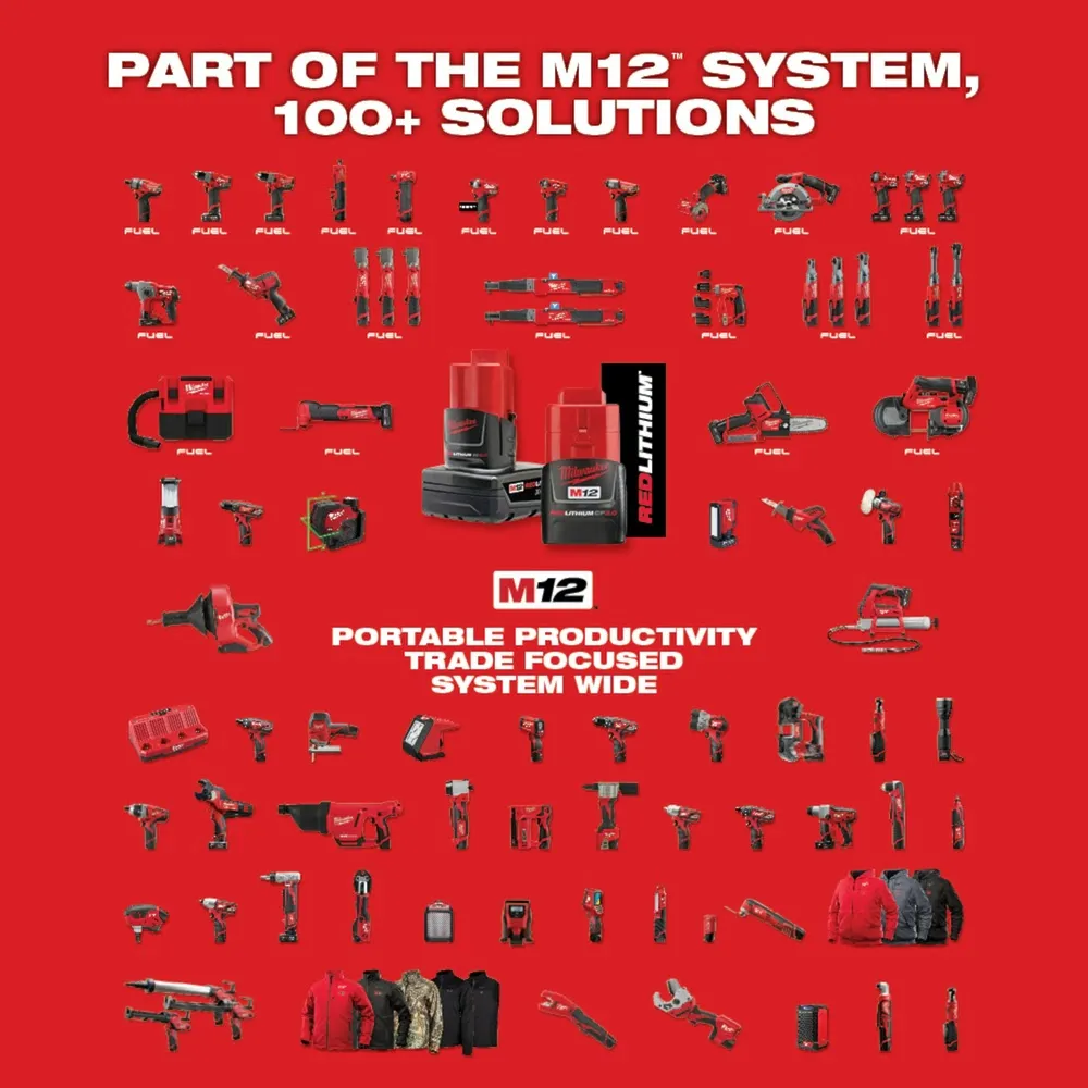 Milwaukee 2324-21 M12 M-Spector 360 10' Inspection Camera