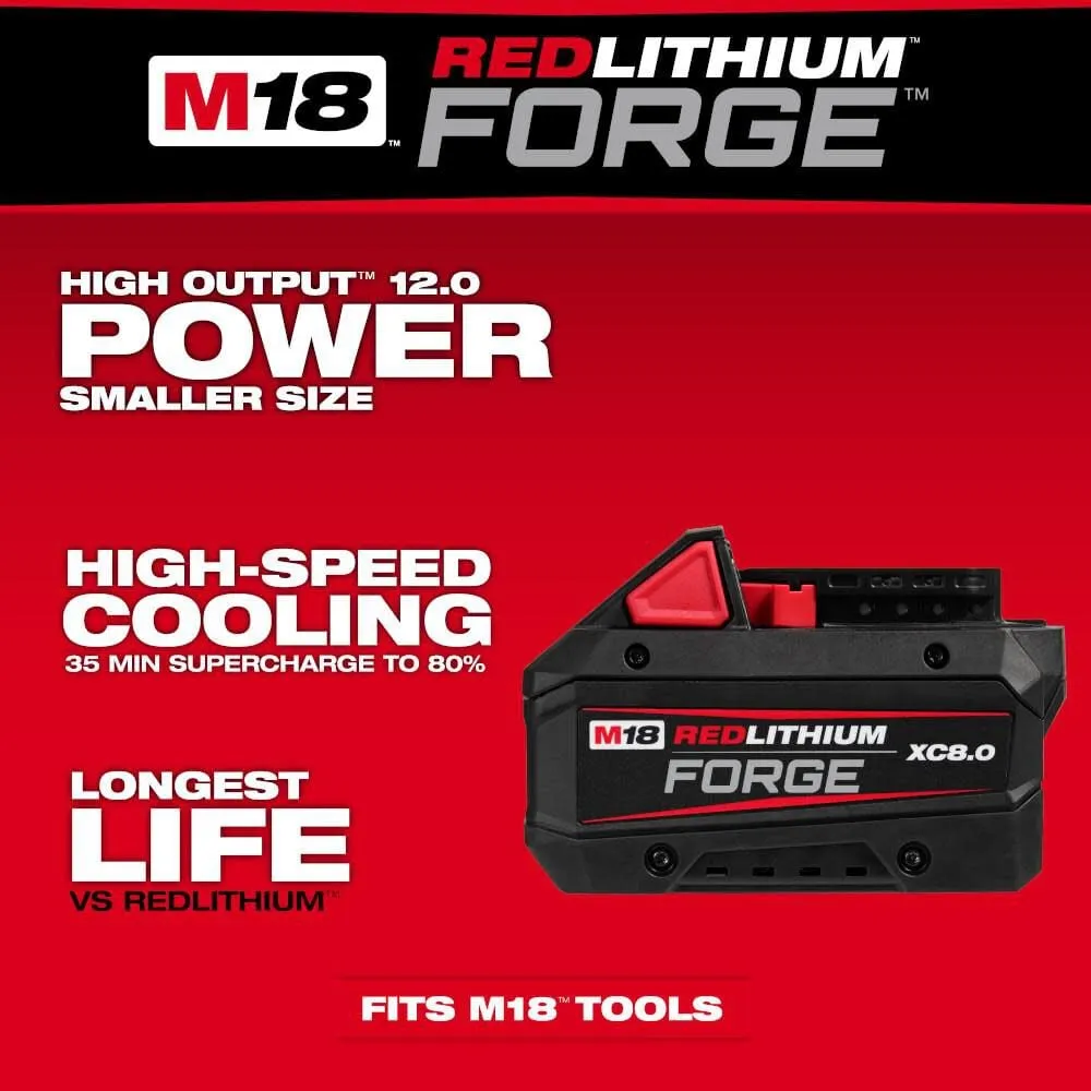 Milwaukee 48-11-1881 M18 REDLITHIUM FORGE XC8.0 Battery