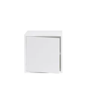 muuto | stacked storage system | module with door | medium white