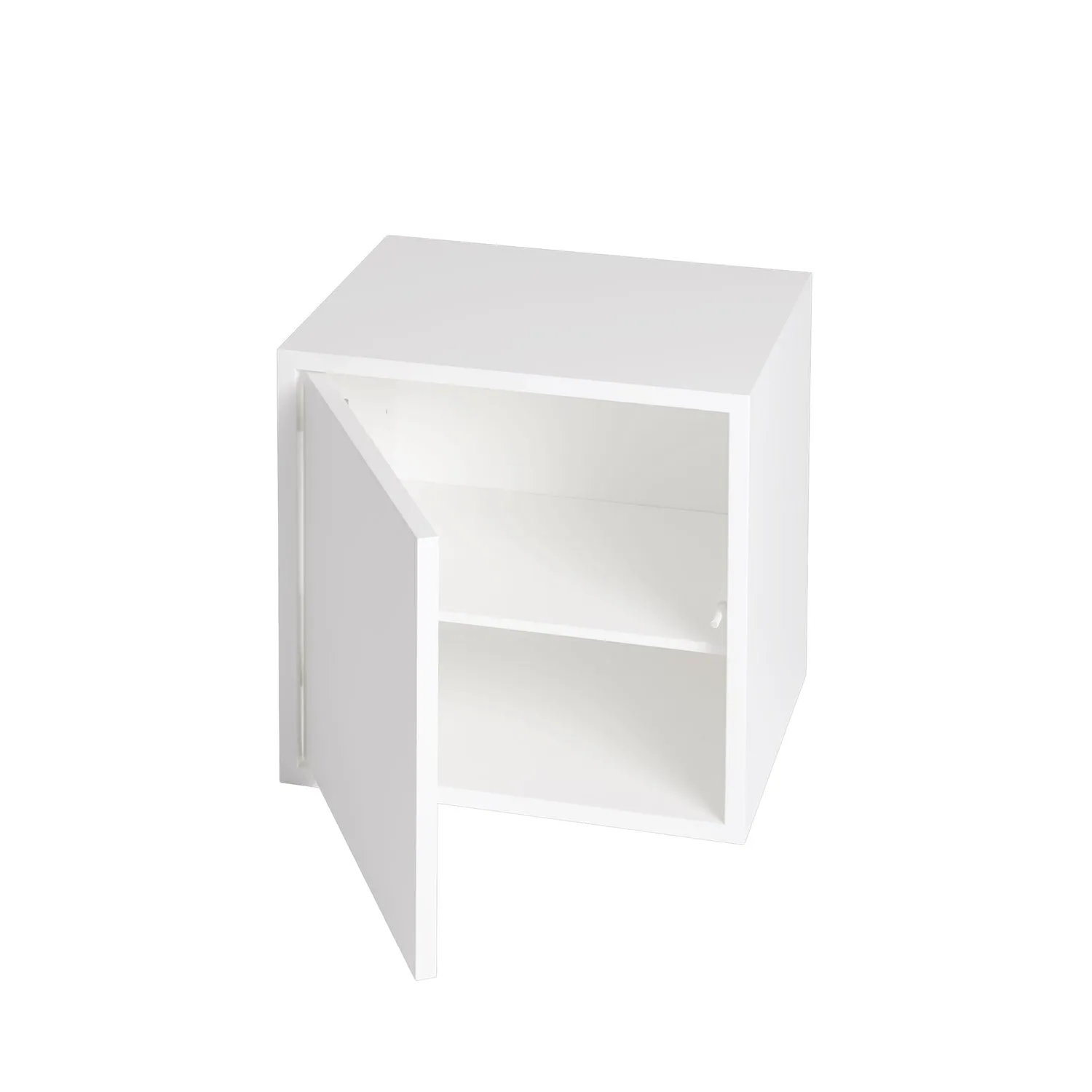 muuto | stacked storage system | module with door | medium white