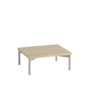 muuto | stacked storage system | podium with tube base 43.5cm | oak   grey