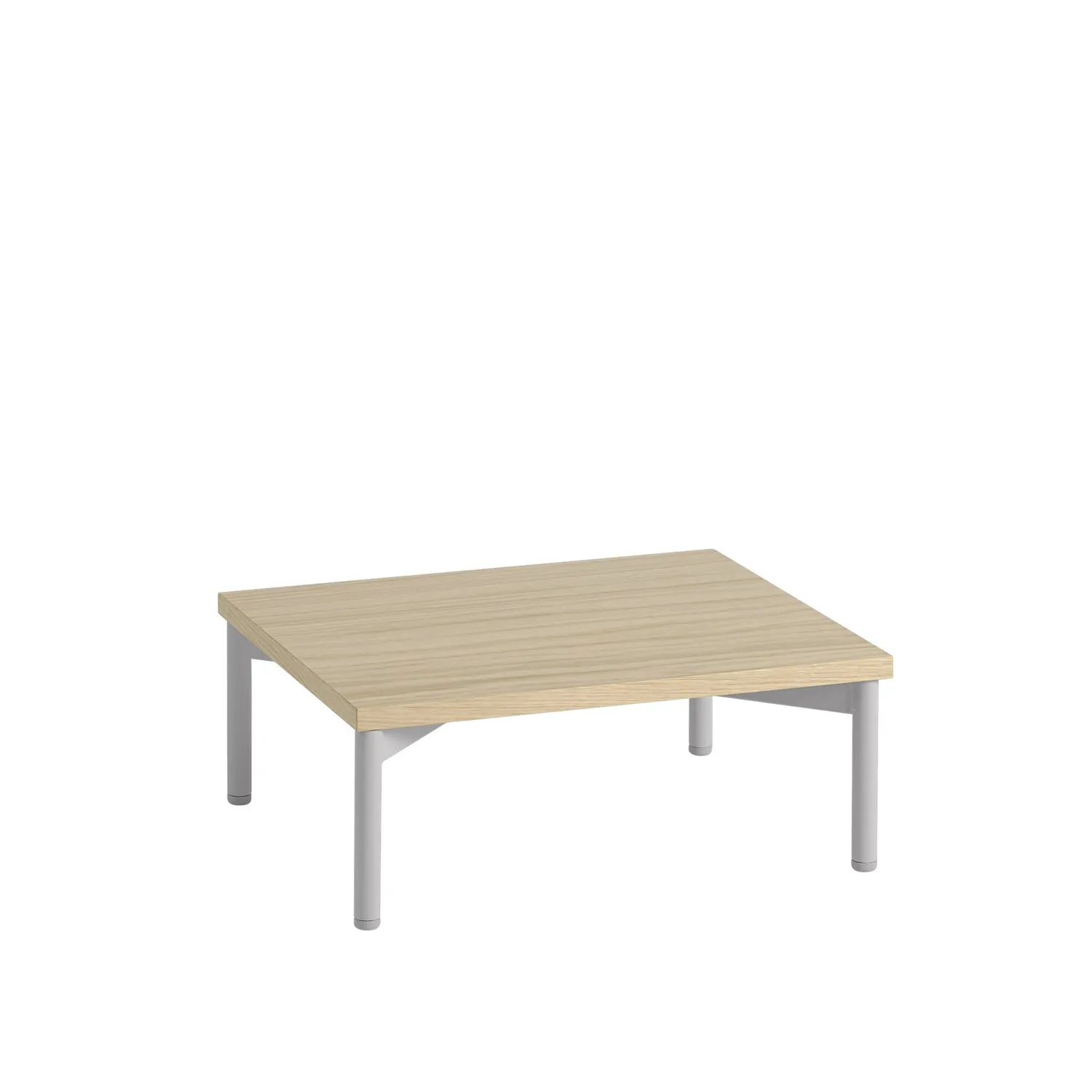 muuto | stacked storage system | podium with tube base 43.5cm | oak   grey