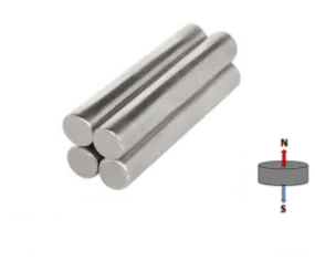Neodymium Cylinder Magnet - 12mm x 50mm | N48
