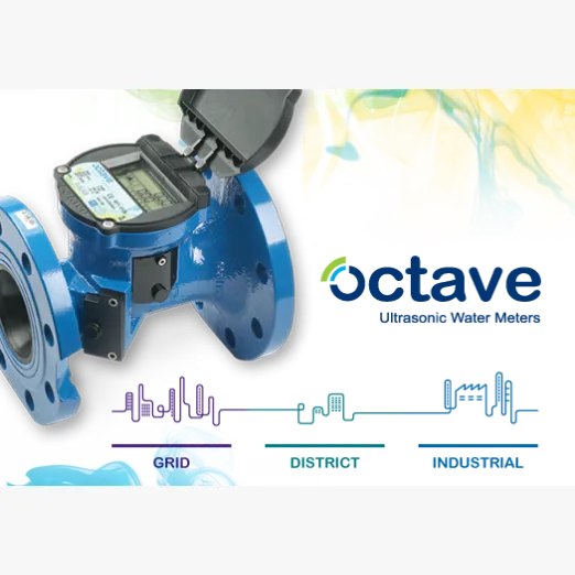 Netafim Octave Ultrasound Digital Water Meters - NMI-M10 & AS4747 Pattern Approved (50-300mm)