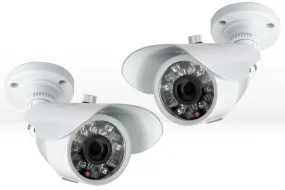 Night vision security cameras