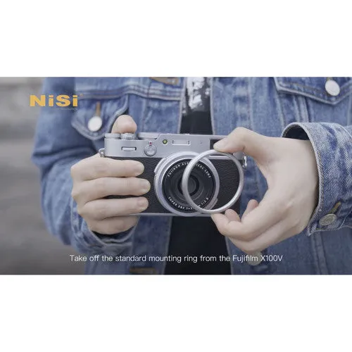 NiSi Filter System for FUJIFILM X100-X100S-X100T-X100V Digital Camera (Professional Kit)