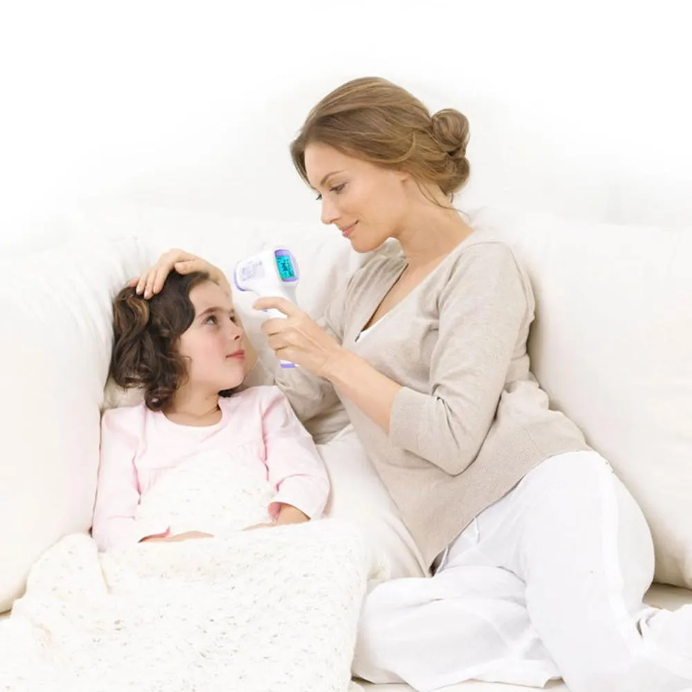 Non-Contact Electronic Forehead Thermometer Multifunctional Infrared Body and Object
