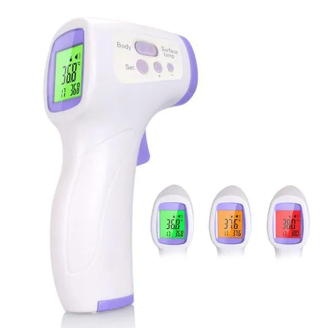 Non-Contact Electronic Forehead Thermometer Multifunctional Infrared Body and Object