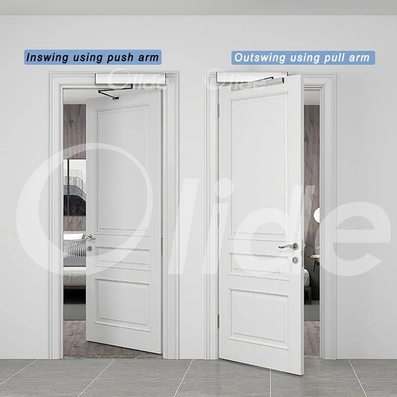 Olide Automatic Pet Swing Door Operator with Infrared Sensor, Wireless Sensor Open Handicap Door Opener