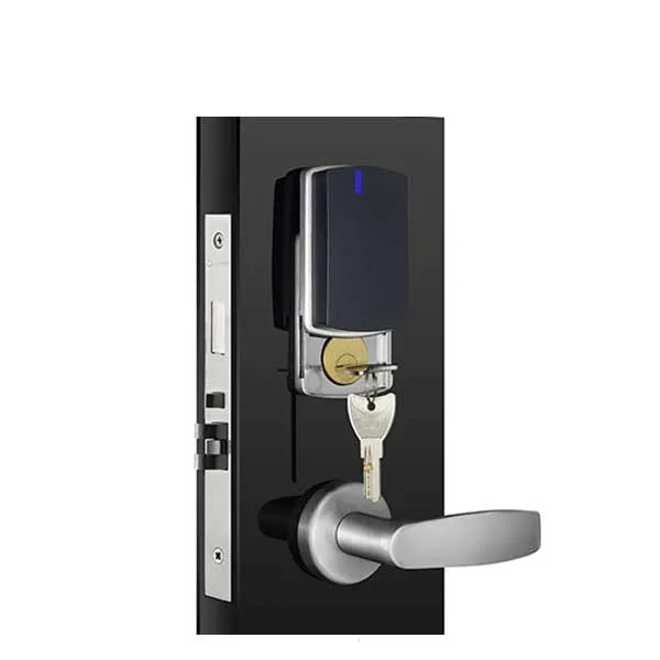 Orbita - S3072 - Mortise Hotel Lock - SPLIT Design - RFID - Hidden Cylinder - Optional Lever Style - 6 VDC - Optional Finish - Grade 2