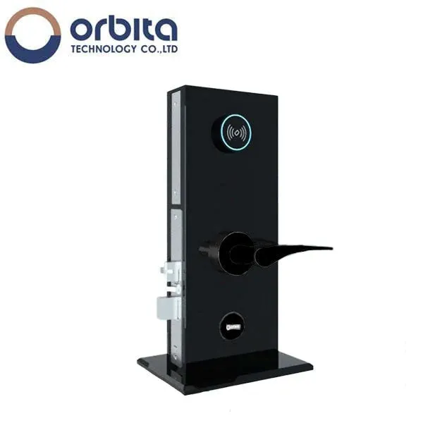 Orbita - S3074 - Mortise Hotel Lock - SPLIT Design - RFID - Optional Lever Style - 6 VDC - Optional Finish - Grade 2